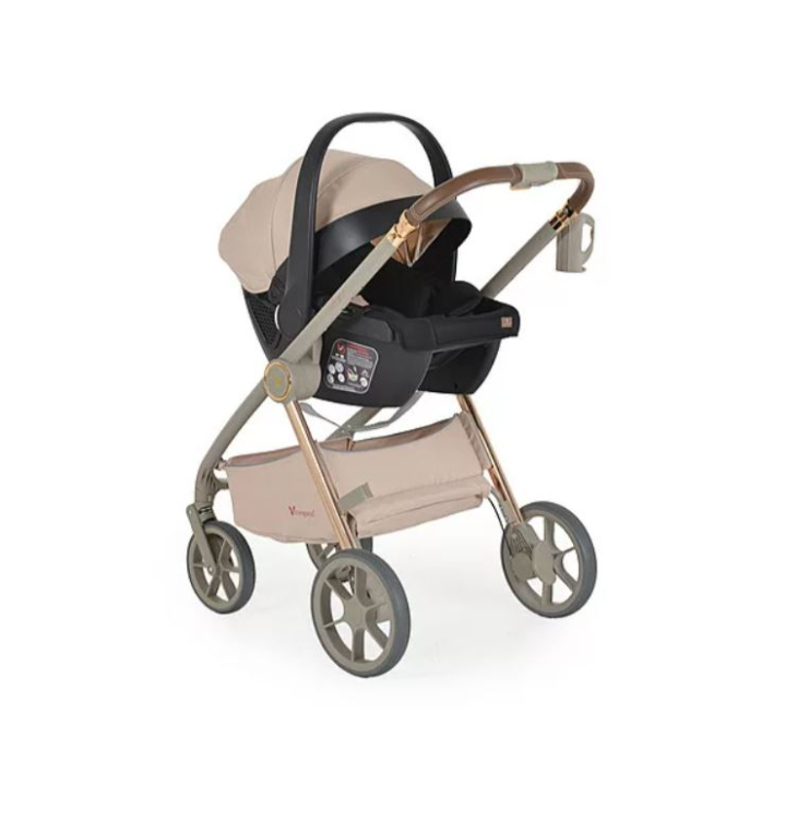 Cangaroo Unique 3in1 Multifunkciós babakocsi Bézs