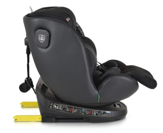Cangaroo Castor autósülés I-Size 40-150cm fekete