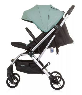 Chipolino Twister sport babakocsi 360°-ban fordítható - Pastel Green