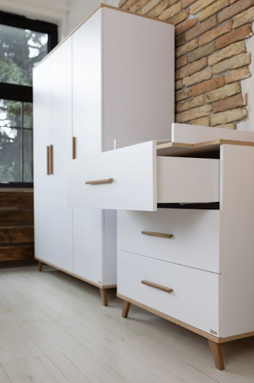 FLIP White & Oak Komód