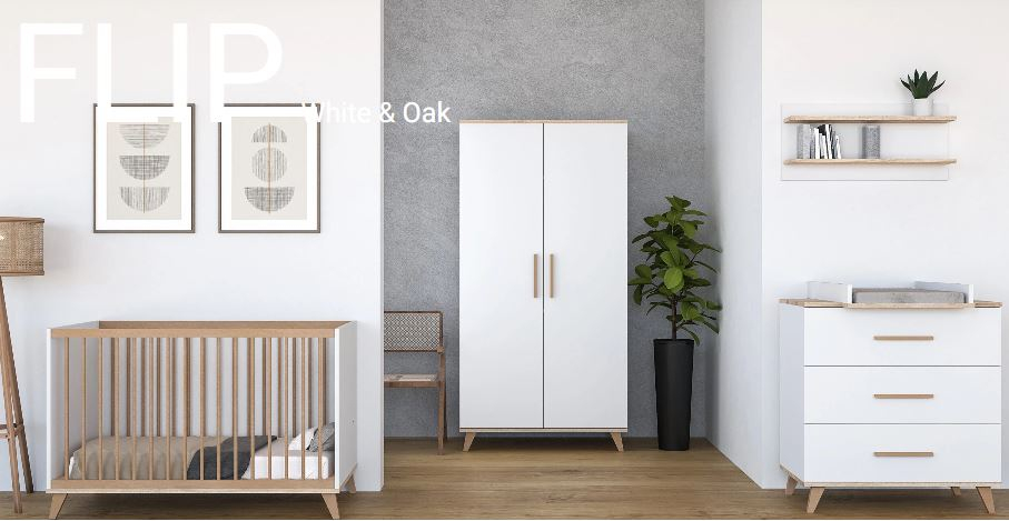 FLIP White & Oak 120-as babaágy