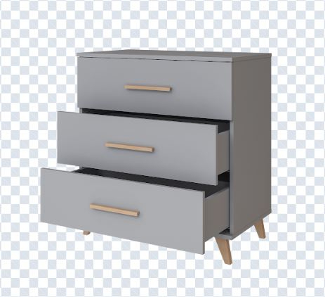 Flip Grey komód