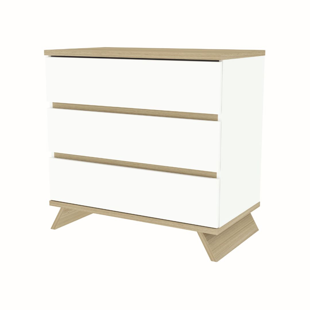 Sienna White komód + pelenkázó toldalék