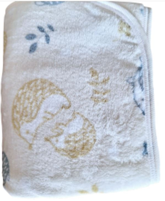 Wikids wellsoft süni mintás pléd